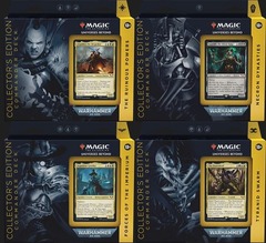 MTG Warhammer 40,000 40k Commander Decks - Set of ALL 4 COLLECTOR'S EDITION